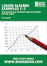 Linear Algebra Examples C-3 The Eigenvalue Problems and Euclidean Vector Space