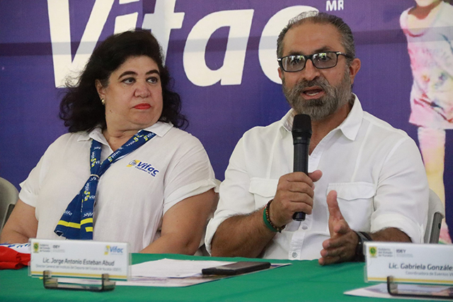Melba Abraham Achach, presidenta de VIFAC Mérida, da a conocer pormenores de la carrera