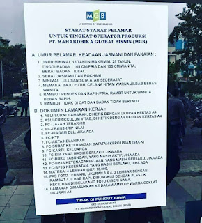 Lowongan pekerjaan terbaru tahun 2021