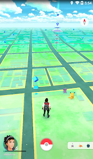 Pokemon Go pikachu map location