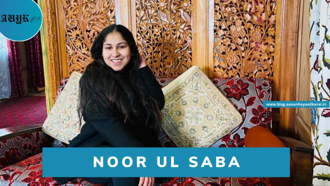 Noor ul saba -A social activist from Pulwama