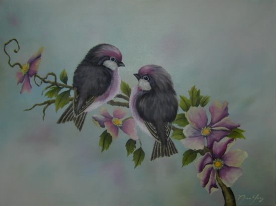 Paintings With Birds