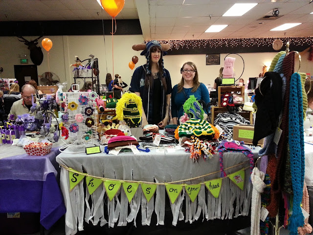 April Sprinkles blog: Craft fair with ShoesOnYourHead