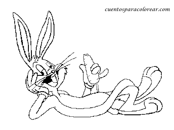 Bugs Bunny Coloring Page