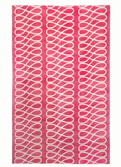 COCOCOZY loop rug pink capel flooring decor decoration home interior design floor covering carpet rugs