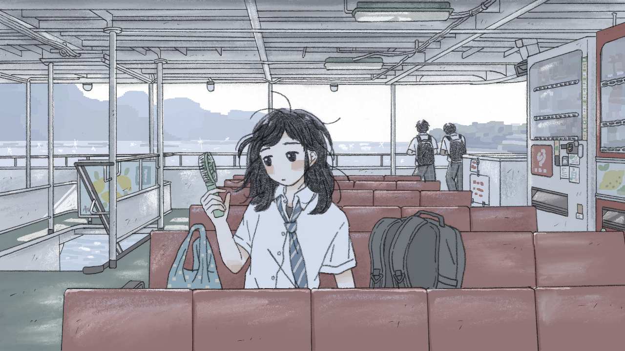 Lonely Girlイラスト