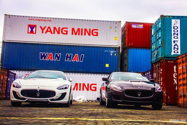 Nghi vấn cặp đôi Maserati chính hãng đầu tiên cập bến tại Việt Nam