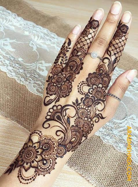 হালকা মেহেদি ডিজাইন - Light henna designs - neotericit.com
