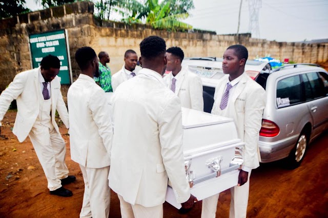 At The Burial Of Pastor Funmilayo Janet Akingunsoye In LAGOS