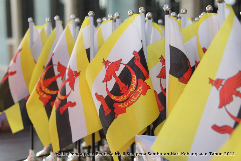 Blog SRTLDB: Majlis Pengagihan Bendera Kecil Sempena 