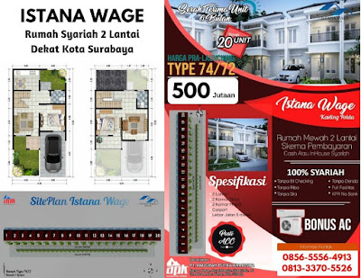 Rumah Syariah Wage Sidoarjo, Rumah Dijual Wage Aloha Sidoarjo, Jual Rumah Wage Sidoarjo, Rumah Murah Wage Sidoarjo, Rumah Murah Di Wage Sidoarjo