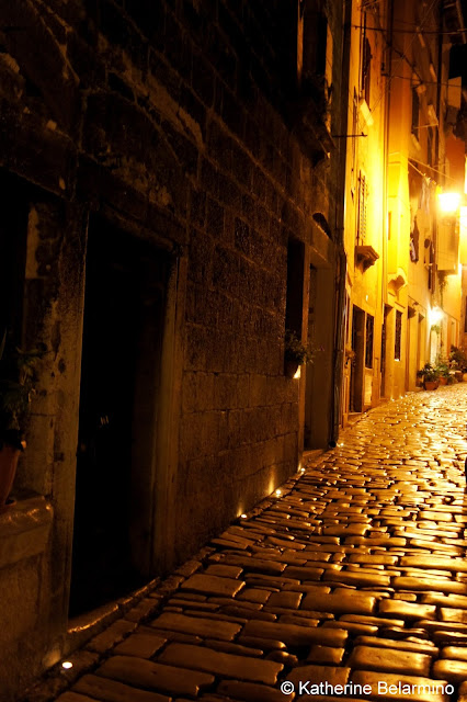 Capture the Colour Yellow - Marble Streets of Rovinj Croatia