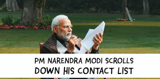 PM Narendra Modi Scrolls Down His Contact List to Dial Up Ex-Presidents & Ex-PMs & Opposition Leaders