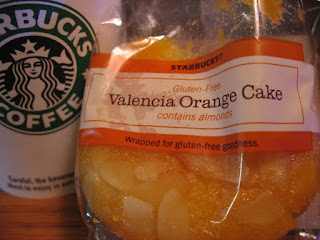 Starbucks gluten free cake