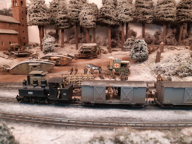 Bingham model rail exhibition, Cold Front