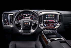 Interior view of 2015 GMC Sierra 2500 HD