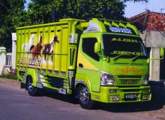 modifikasi truk canter sakera1