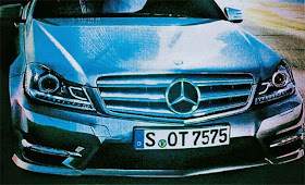 Auto Bild showed a modernized 2012 sedan Mercedes-Benz C-Class