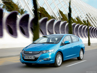 Cool Cars Blue Honda Insight EU Version 2011