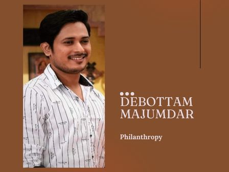 Debottam Majumdar Philanthropy