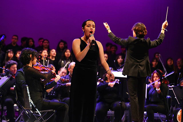 Concierto de estudiantes del Centro Estatal de Bellas Artes