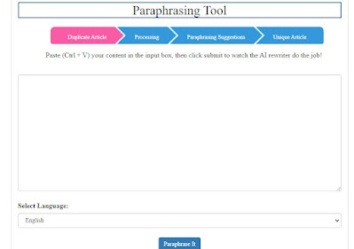 Paraphrasing Tool Free Unlimited