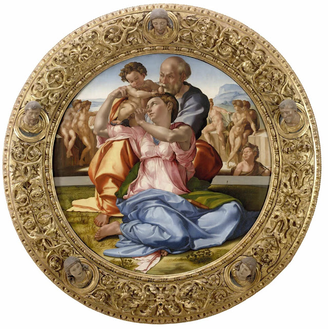Το Doni Tondo του Μιχαήλ Άγγελου (1505-06). The Uffizi