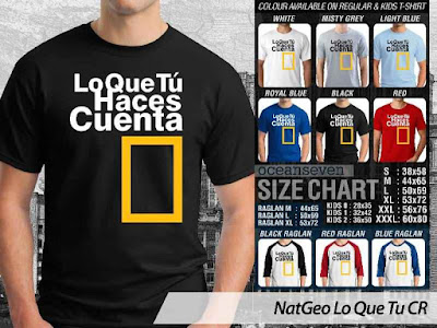 T shirt National Geographic Lo Que Tu 
