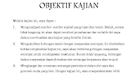 Contoh Karangan Objektif
