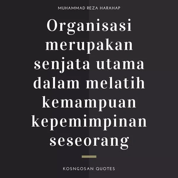 kata motivasi organisasi