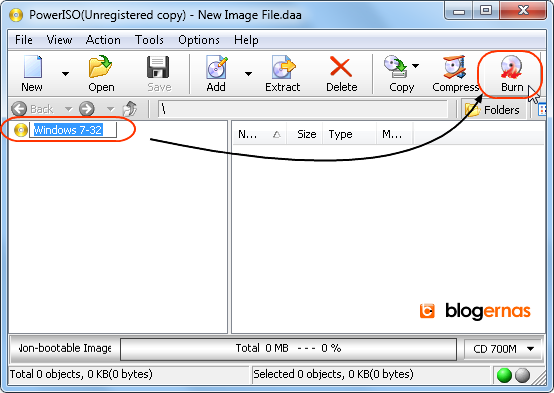 Cara Enteng Burning File Image ISO ke DVD (Full Gambar Tutorial)