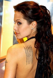 Angelina Jolie Tattoos, Tattooing