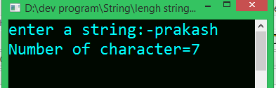  Write a program in C to find the number of characters in given string using pointer.