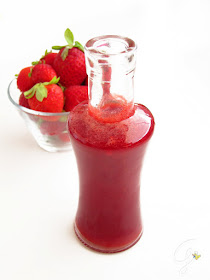 Strawberry Syrup homemade - Sciroppo di fragole fatto in casa 