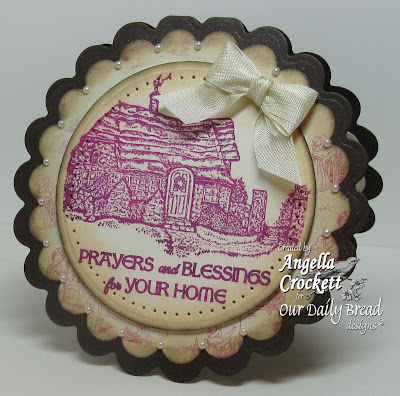 Our Daily Bread designs "Bless This Home" Designer Angie Crockett