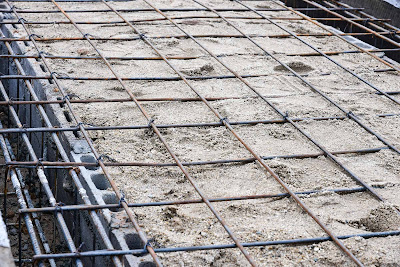 Steel Mesh Reinforcement for Concrete Foundation