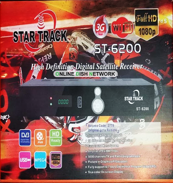 Star Track ST 6200 HD Receiver PowerVu Software 2019