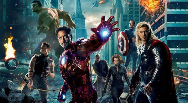 The Avengers (2012) is the fifth highest grossing film