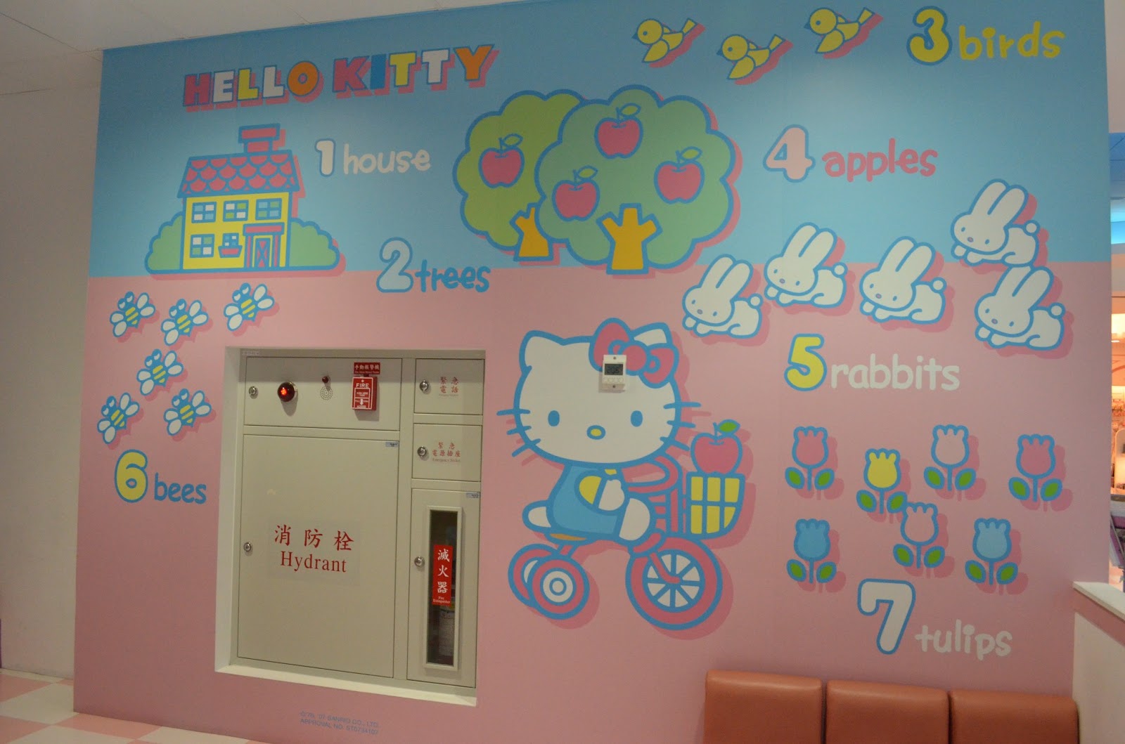 Eva Air Hello Kitty Terminal in Taiwan | A Light Review