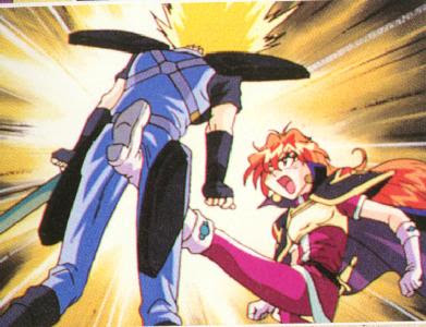 Lina and Gourry anime