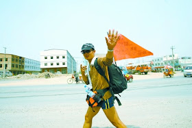 Guy Walks 1,000 Miles in the Name of Love