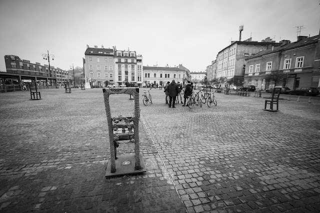 Piazza dedicata agli eroi del ghetto-Cracovia