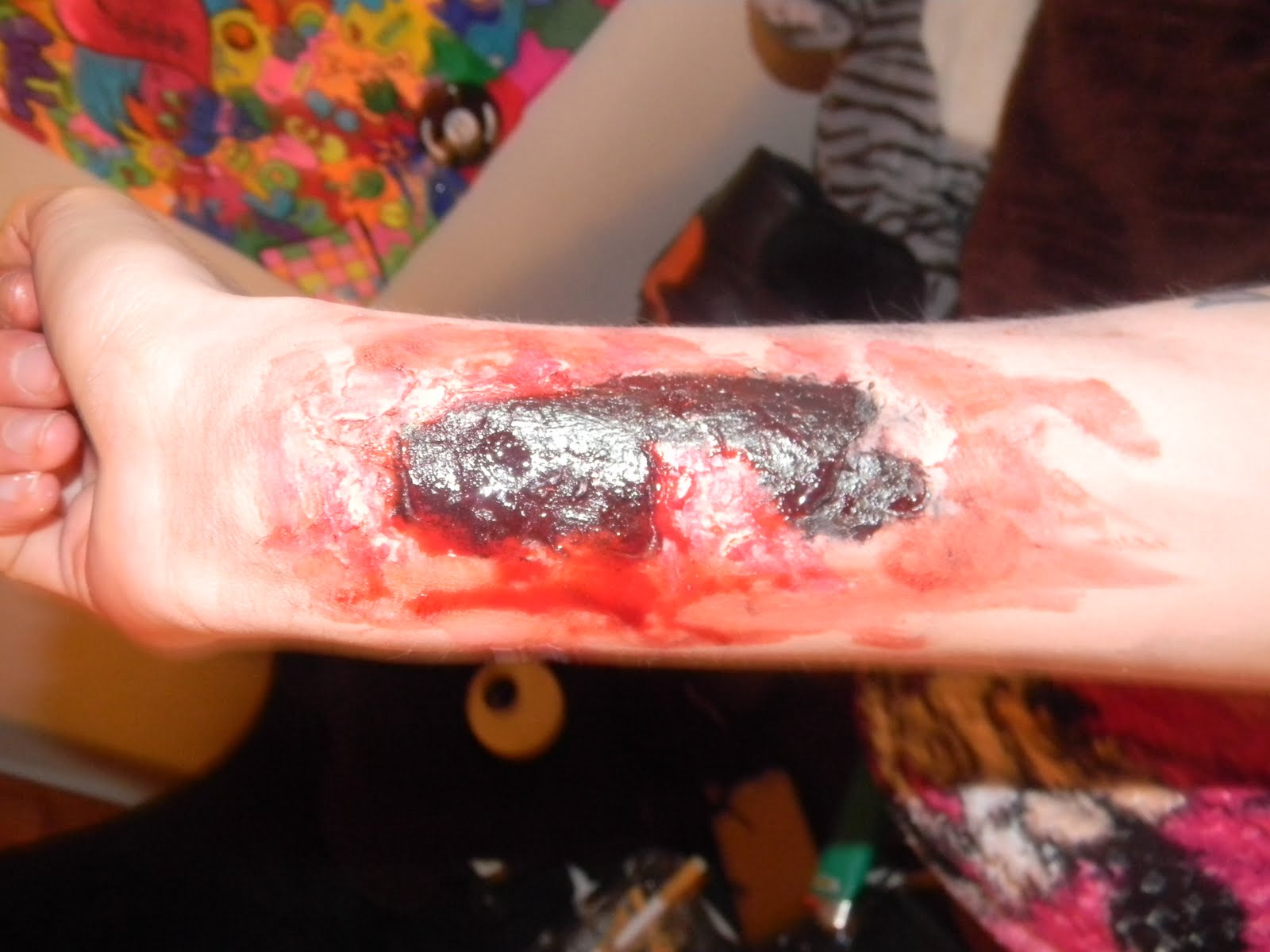 Marlyn Mande And The Art Of Beauty Zombie Wound Makeup Tutorial