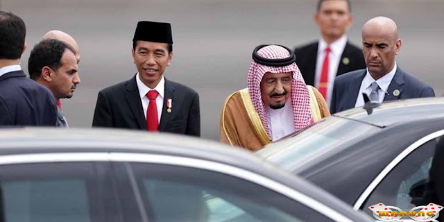 KETEGANGAN ANTARA JOKOWI DAN RAJA SALMAN KETIKA