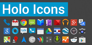 Holo Icons (Nova Apex Go ADW) v1.1.3