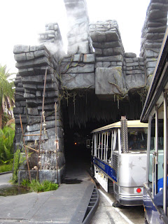 The entrance to Peter Jackson's King Kong 360 3-D.  Such an awesome experience!