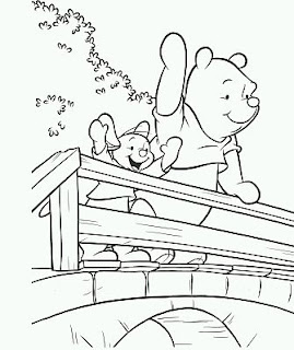 Dibujos de Winnie Pooh para Pintar, parte 8