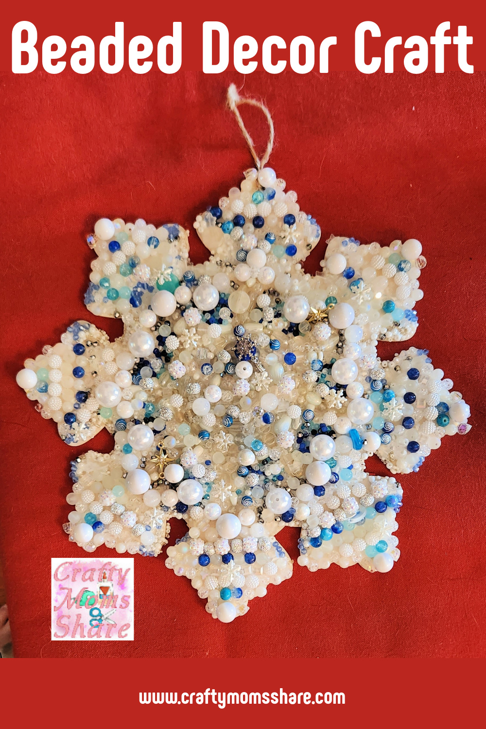 Perler Bead Snowflake Ornaments - Tips n Tidbits