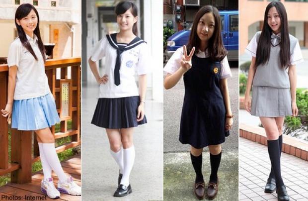 Taiwan Girl School Uniform