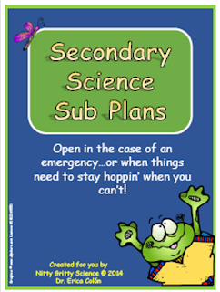 substitute plans science teacher